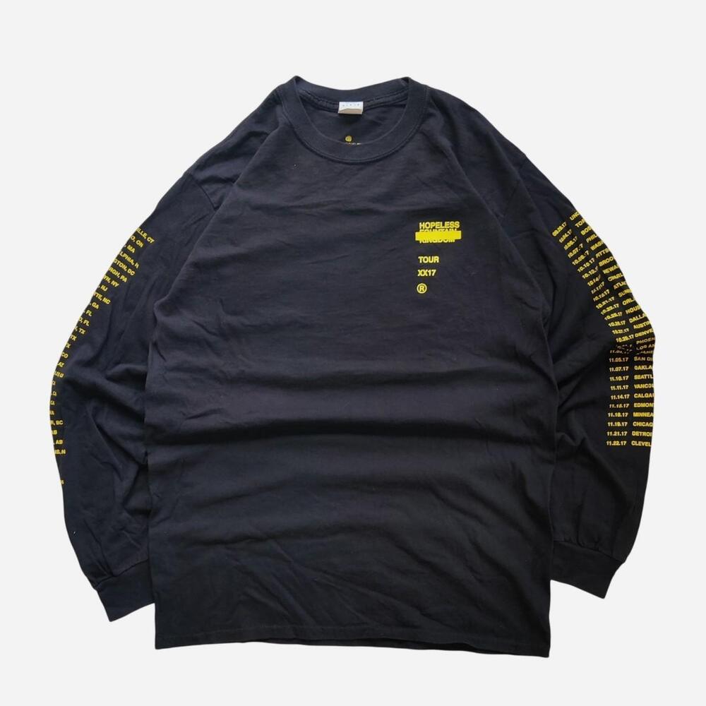 Halsey Hopeless Fountain Kingdom Tour black long sleeve shirt